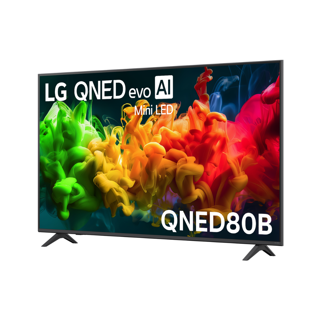 LG 65" QNED80B EVO AI MINI LED 4K SMART TV (2026)