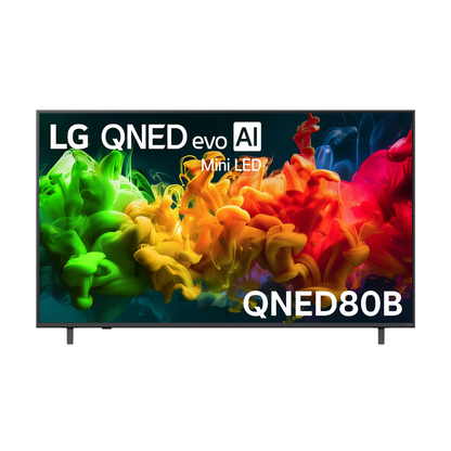 LG 65" QNED80B EVO AI MINI LED 4K SMART TV (2026)