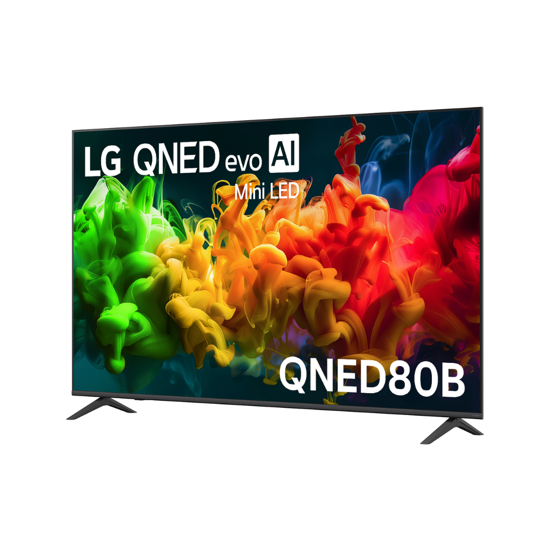 LG 75" QNED80B EVO AI MINI LED 4K SMART TV (2026)