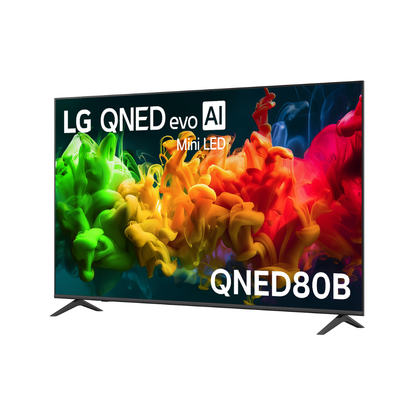 LG 75" QNED80B EVO AI MINI LED 4K SMART TV (2026)