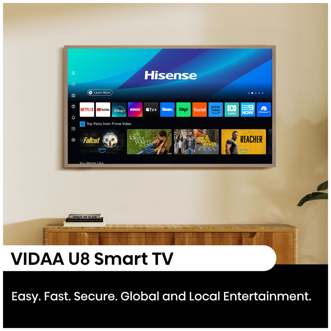 Hisense 75" S7QAU 4K QLED CANVAS TV (2025)