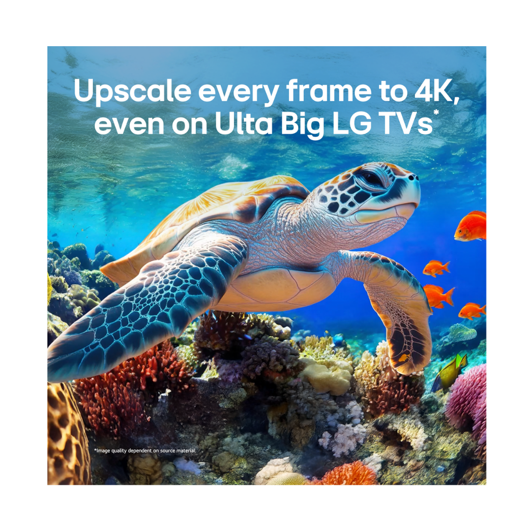 LG 85" QNED80B EVO AI MINI LED 4K SMART TV (2026)