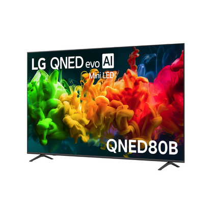 LG 85" QNED80B EVO AI MINI LED 4K SMART TV (2026)