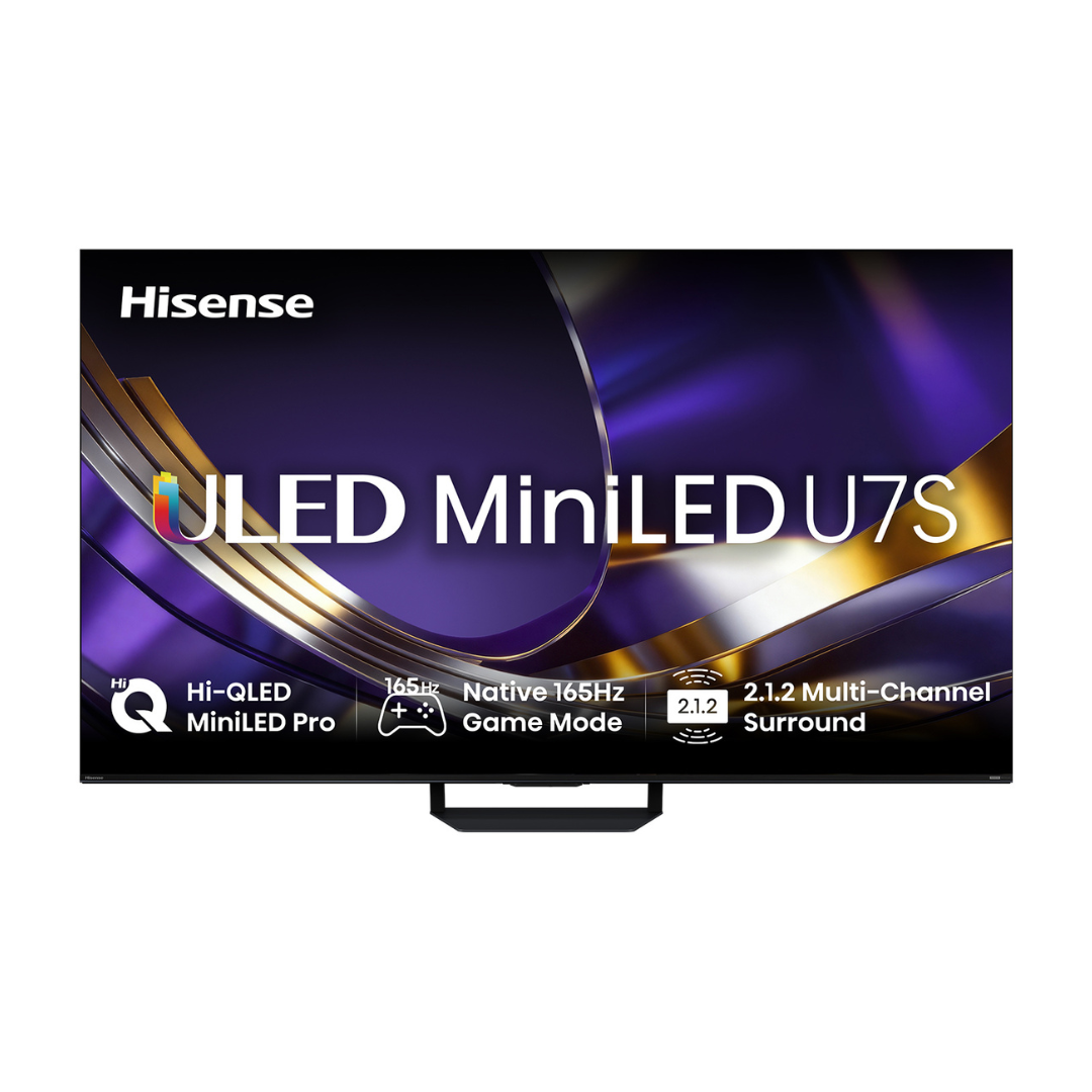 Hisense 85" ULED MiniLED U7SAU 4K QLED 165Hz Smart TV (2026)