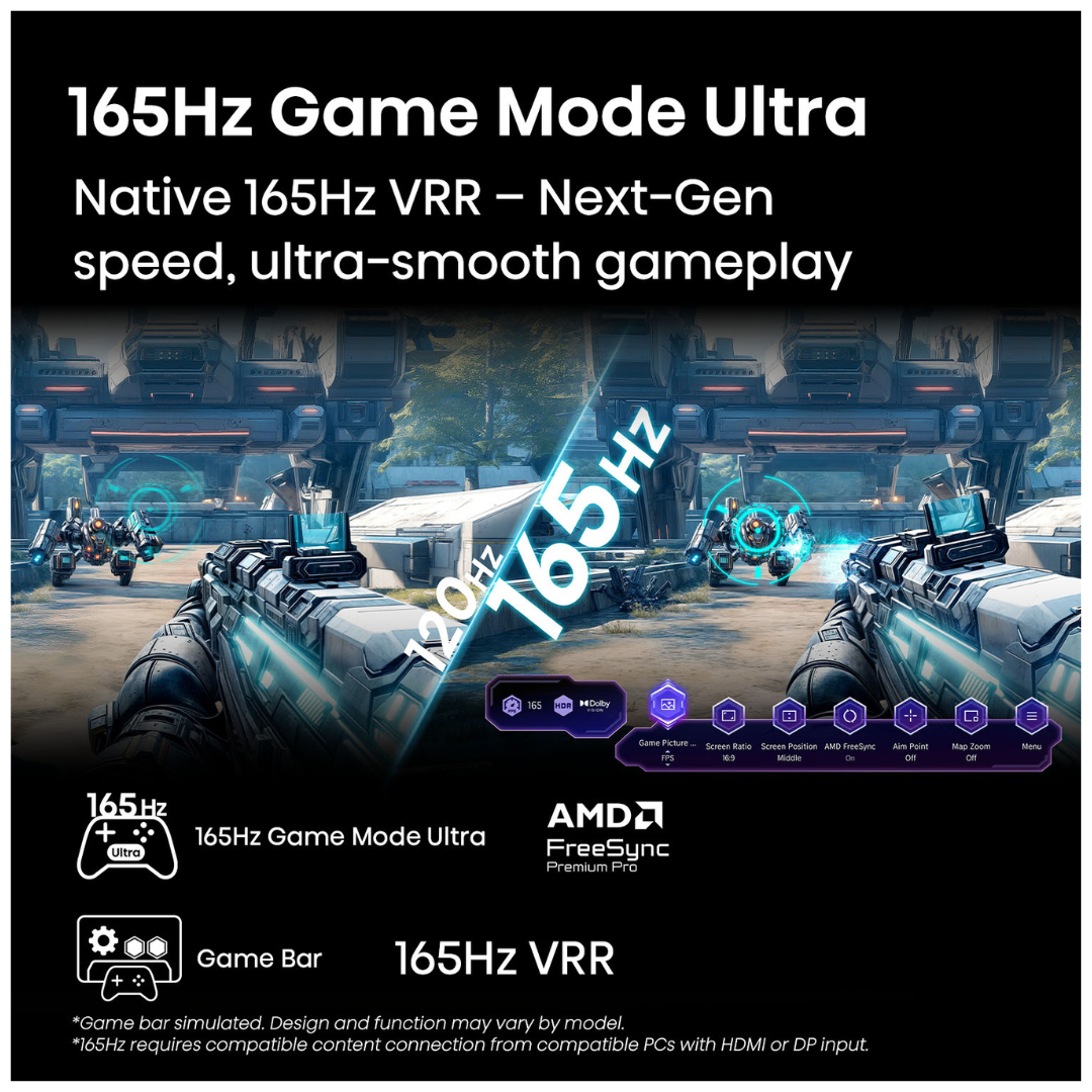 Hisense ULED MiniLED 85" U8QAU 4K QLED 165Hz Smart TV (2025)
