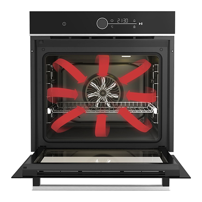 Beko 60cm Pyrolytic Oven with Steam, AirFry & Pyrolytic Cleaning