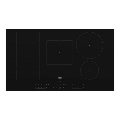 Beko 90cm 5 zone induction cooktop 