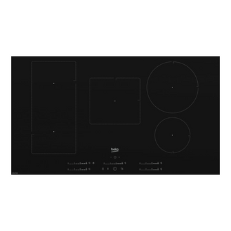 Beko 90cm 5 zone induction cooktop 