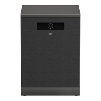 Beko 60cm 16 Place Setting Freestanding Dishwasher with Autodosing Dark Stainless