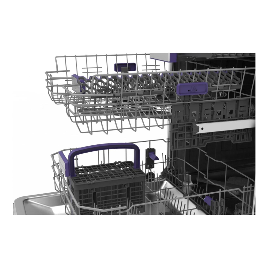 Beko 60cm 16 Place Setting Freestanding Dishwasher with Autodosing Dark Stainless