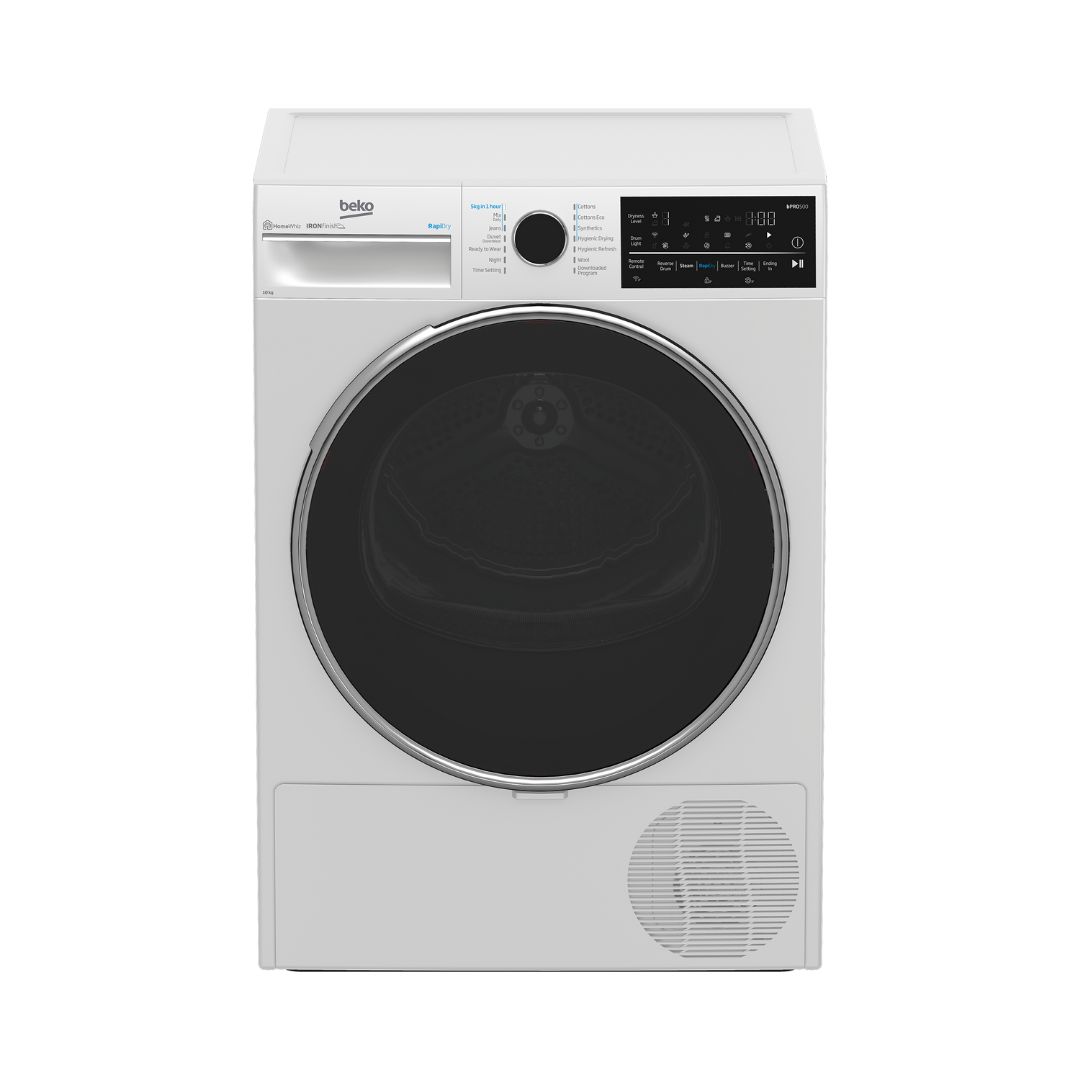 Beko 10kg Hybrid Heat Pump Dryer with Steam and Wi-Fi