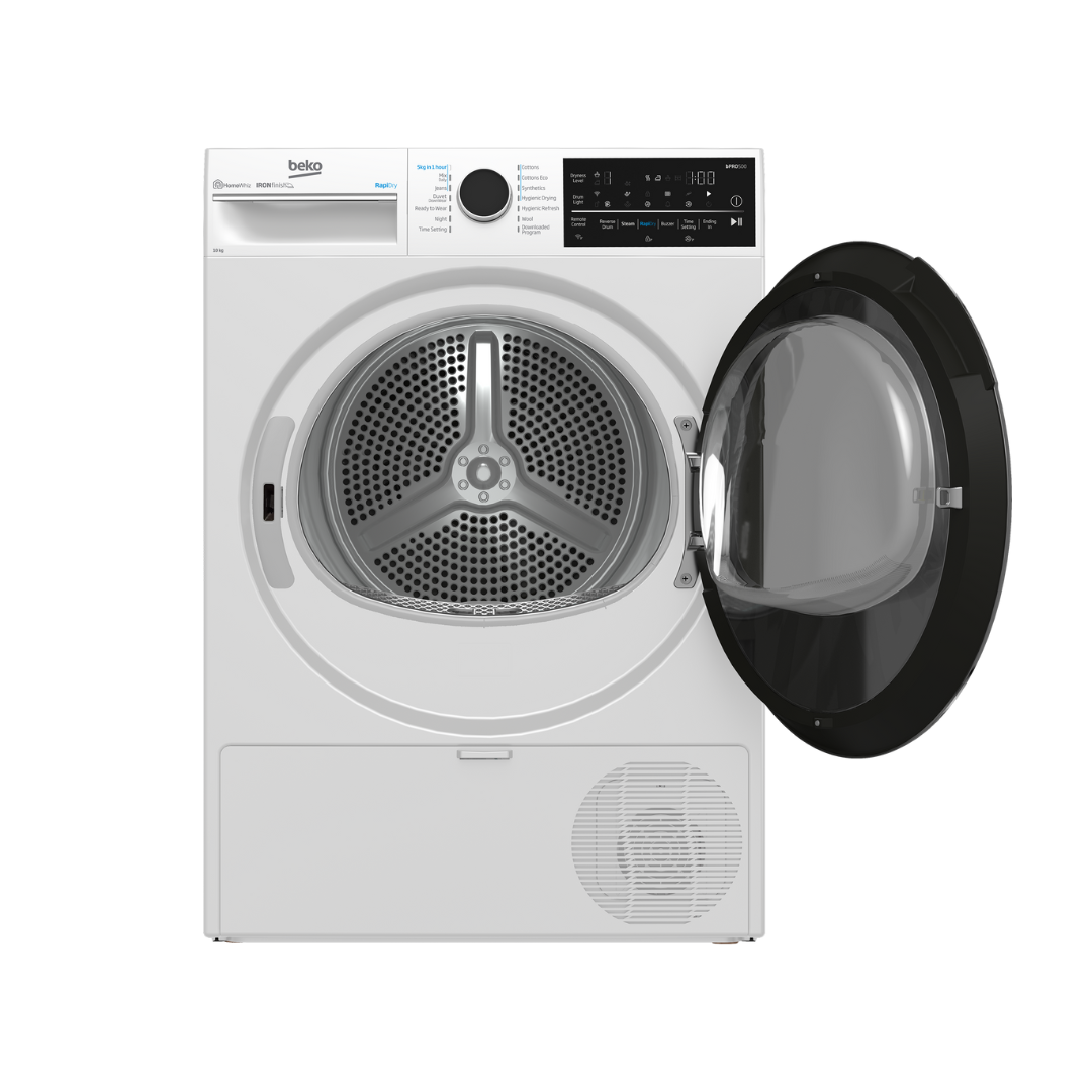 Beko 10kg Hybrid Heat Pump Dryer with Steam and Wi-Fi