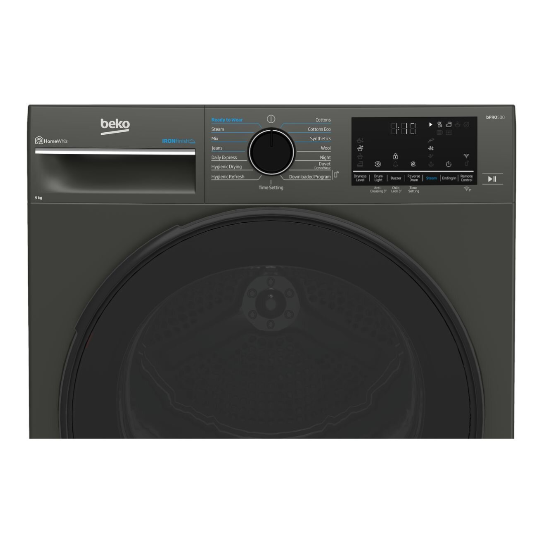 Beko 9kg Heat Pump Dryer with Steam Technology