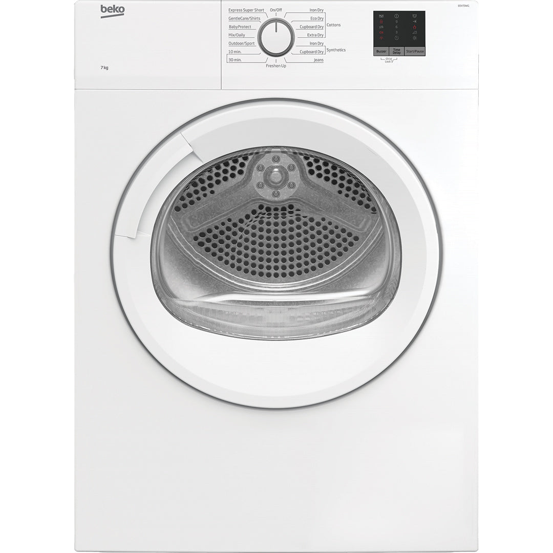 Beko 7kg Air Vented Tumble Dryer - BDV70WG image_1