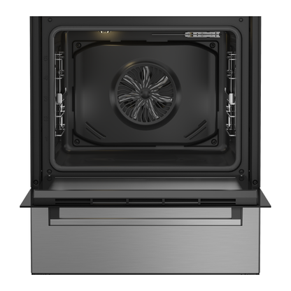 Beko 60cm Stainless Steel Freestanding Upright Cooker