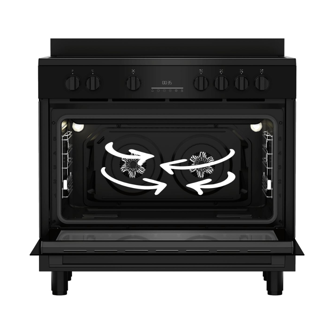 Beko 90cm Freestanding Cooker with Ceramic Top
