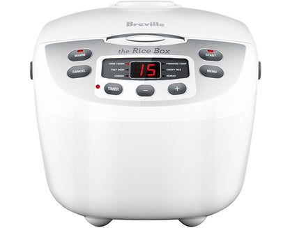 Breville 10 Cup Rice Box Rice Cooker - BRC460WHT image_1