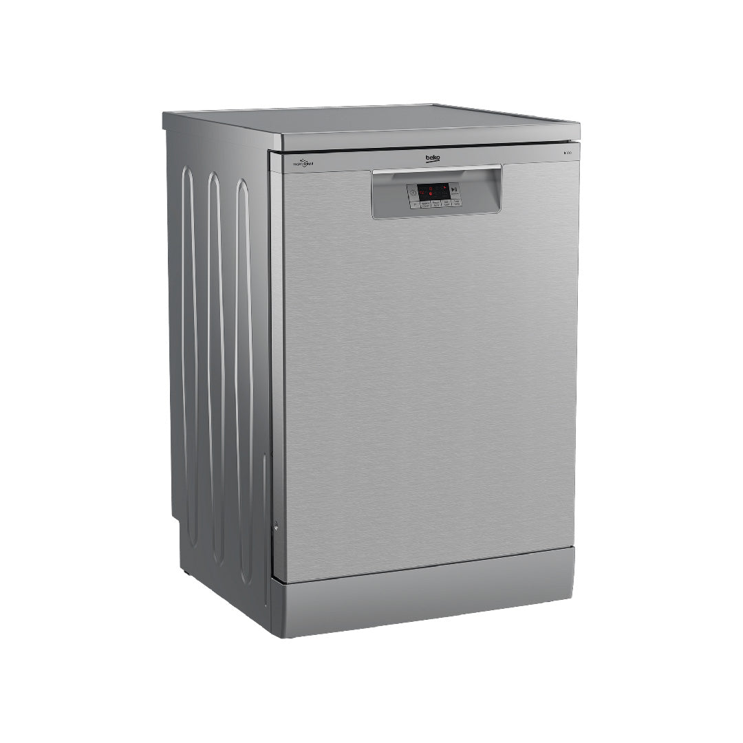 Beko 14 Place Settings Freestanding Dishwasher with Hygiene Intense Stainless Steel - BDFB1410X image_2