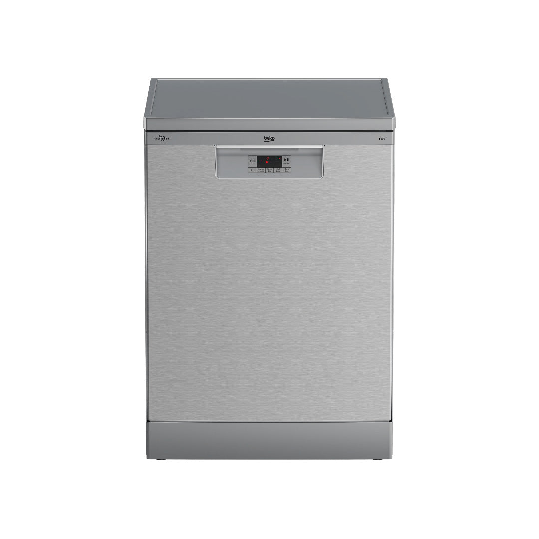 Beko 14 Place Settings Freestanding Dishwasher with Hygiene Intense Stainless Steel - BDFB1410X image_1