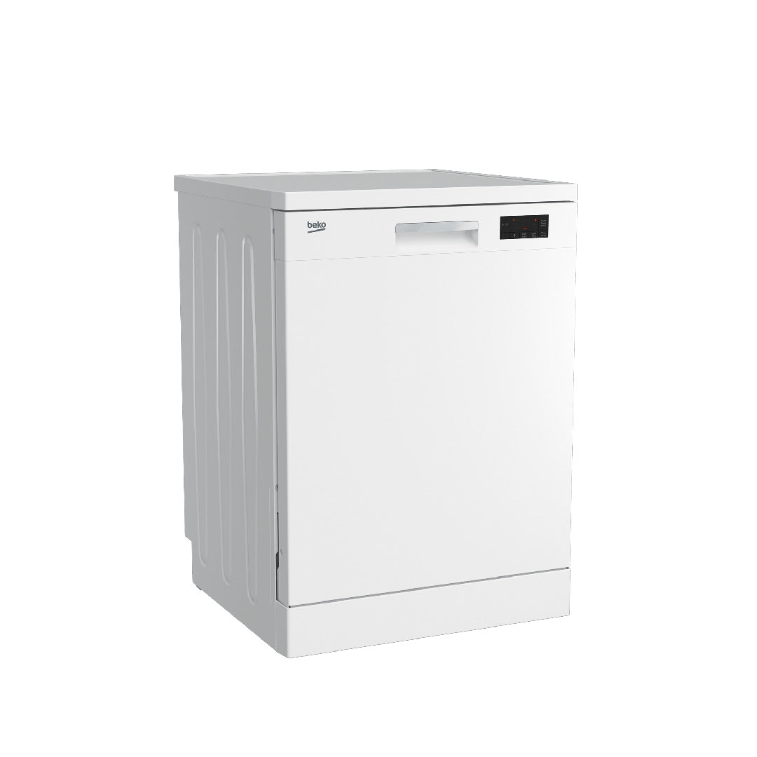 Beko 14 Place Settings Freestanding Dishwasher with Hygiene Intense White - BDFB1410W image_2