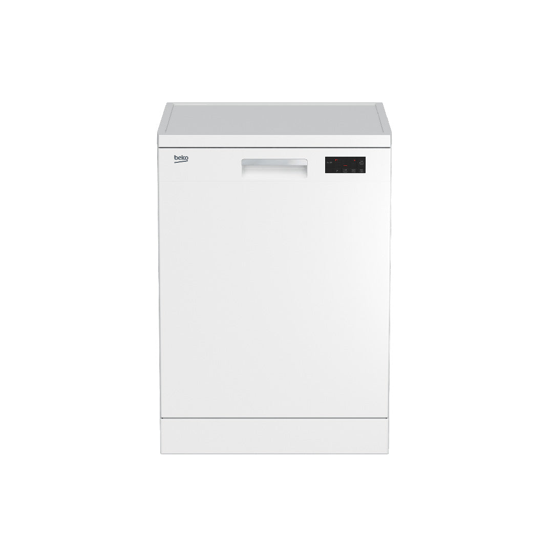 Beko 14 Place Settings Freestanding Dishwasher with Hygiene Intense White - BDFB1410W image_1