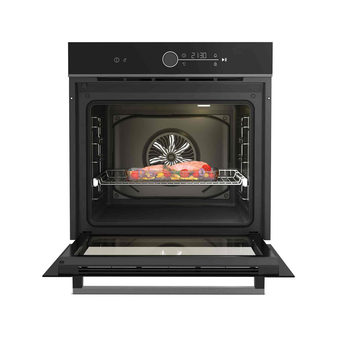 Beko 60cm Multifunction Pyrolytic Oven - BBO6852PDX image_3