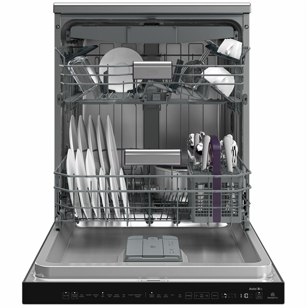 Beko 16 Place Stainless Steel Dishwasher with AutoDose - BDF1640AX image_2