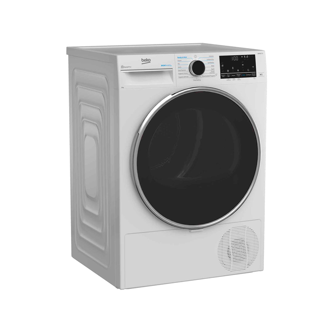 Beko 8kg Heat Pump Dryer in White - BDPB802SW image_3