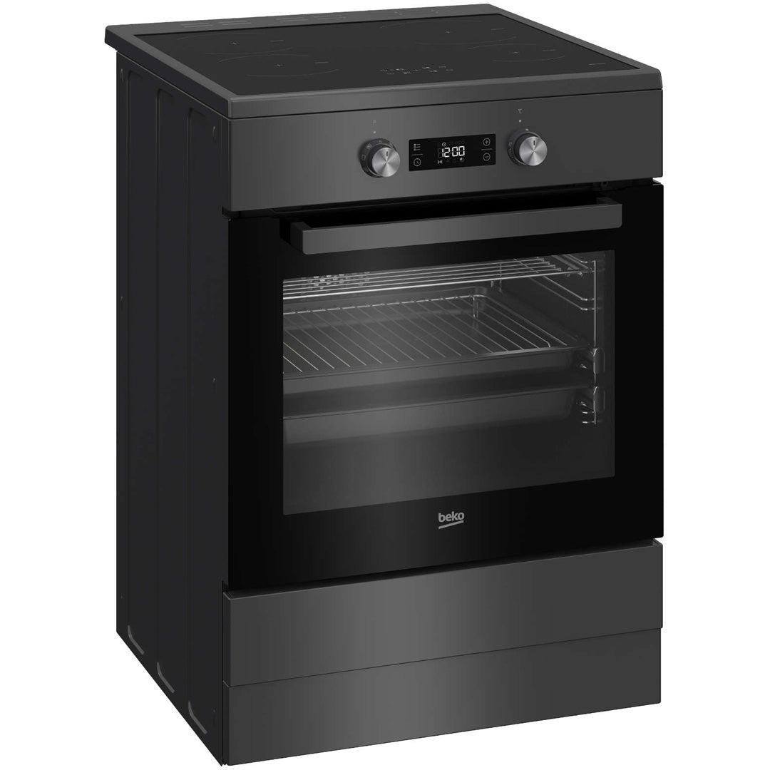 Beko 60cm Freestanding Cooker with Induction Cooktop - BFC60IPAN image_4