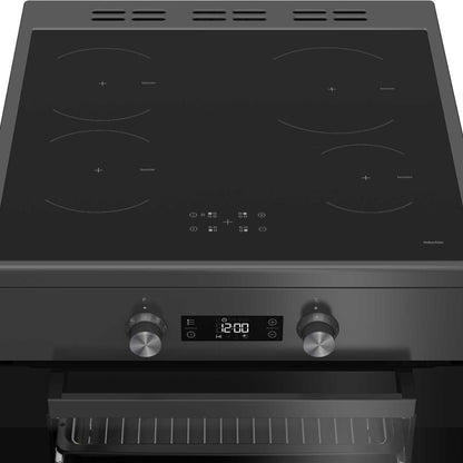 Beko 60cm Freestanding Cooker with Induction Cooktop - BFC60IPAN image_2