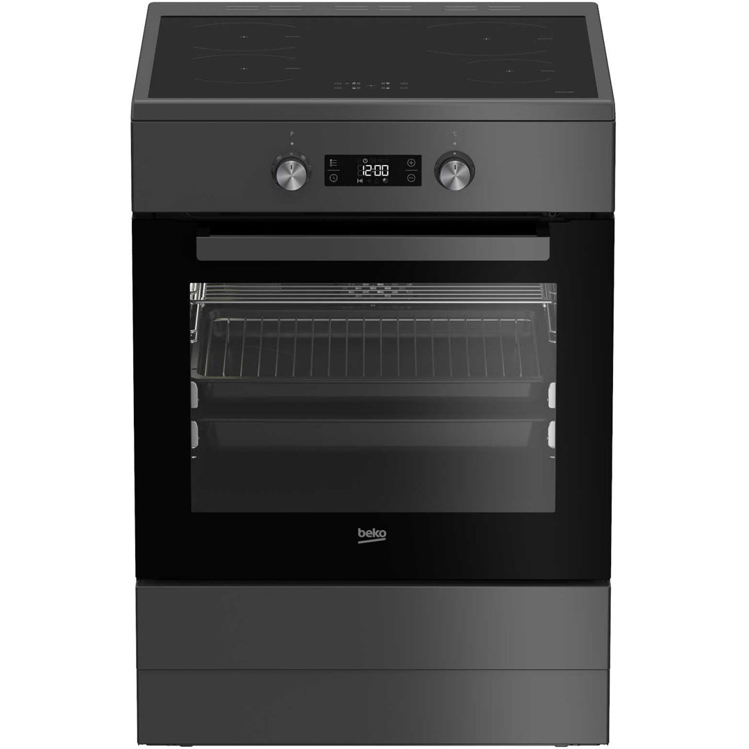 Beko 60cm Freestanding Cooker with Induction Cooktop - BFC60IPAN image_1