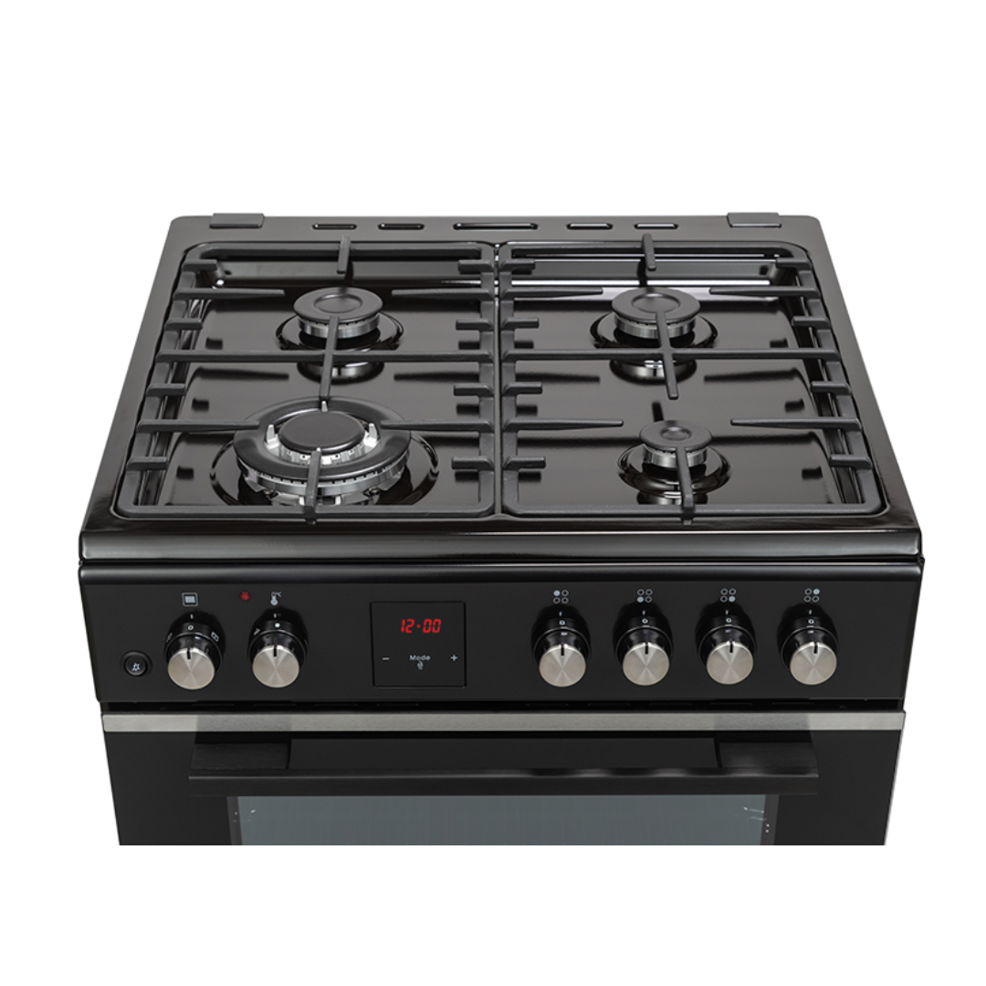 Belling 60Cm Dual Fuel Freestanding Cooker Gas Cooktop Electric Oven - BFS60SCDF image_3