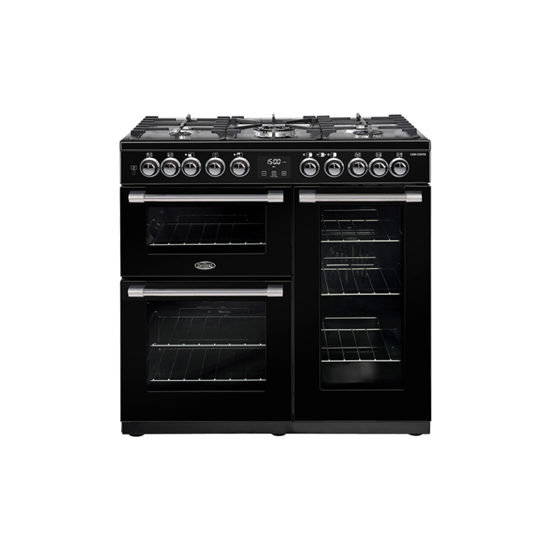 Belling Cookcentre Deluxe With Quad Oven Technology In Black - BCC900DFB image_1