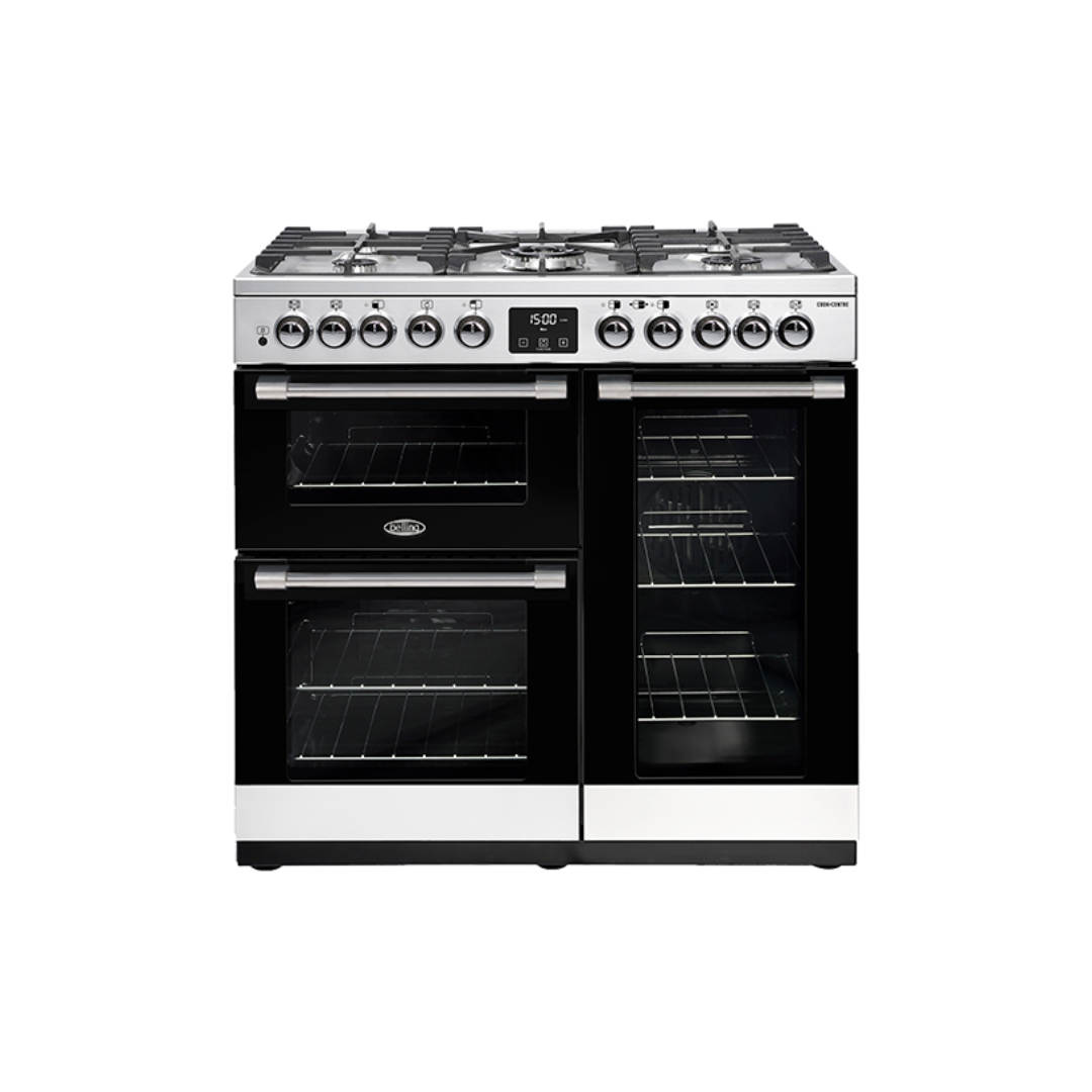 Belling Cookcentre Deluxe With Quad Oven Technology In Stainless Steel - BCC900DFSS image_1