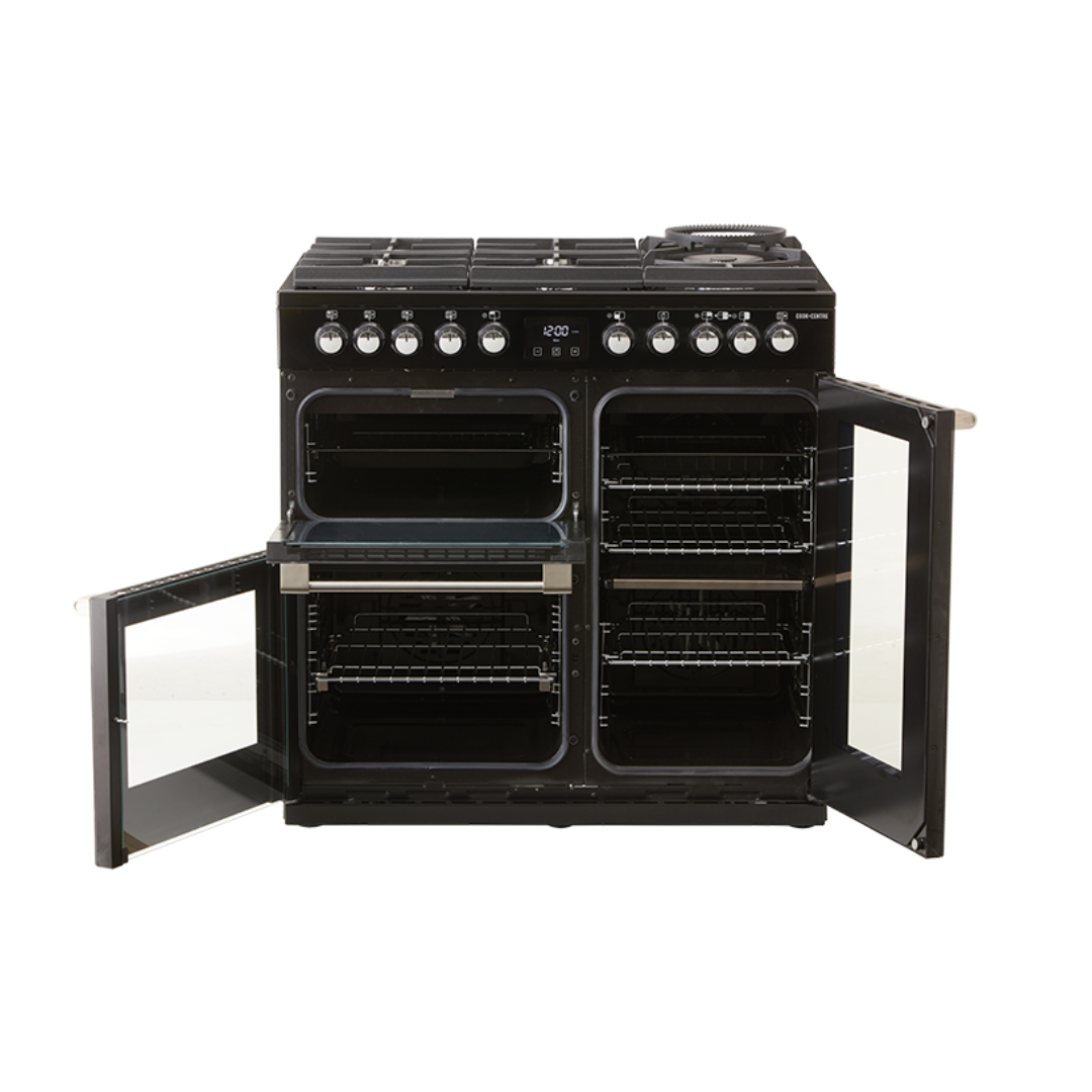 Belling Cookcentre Deluxe 90Cm Gas Through Glass Range Cooker In Black - BCC900GTGB image_11