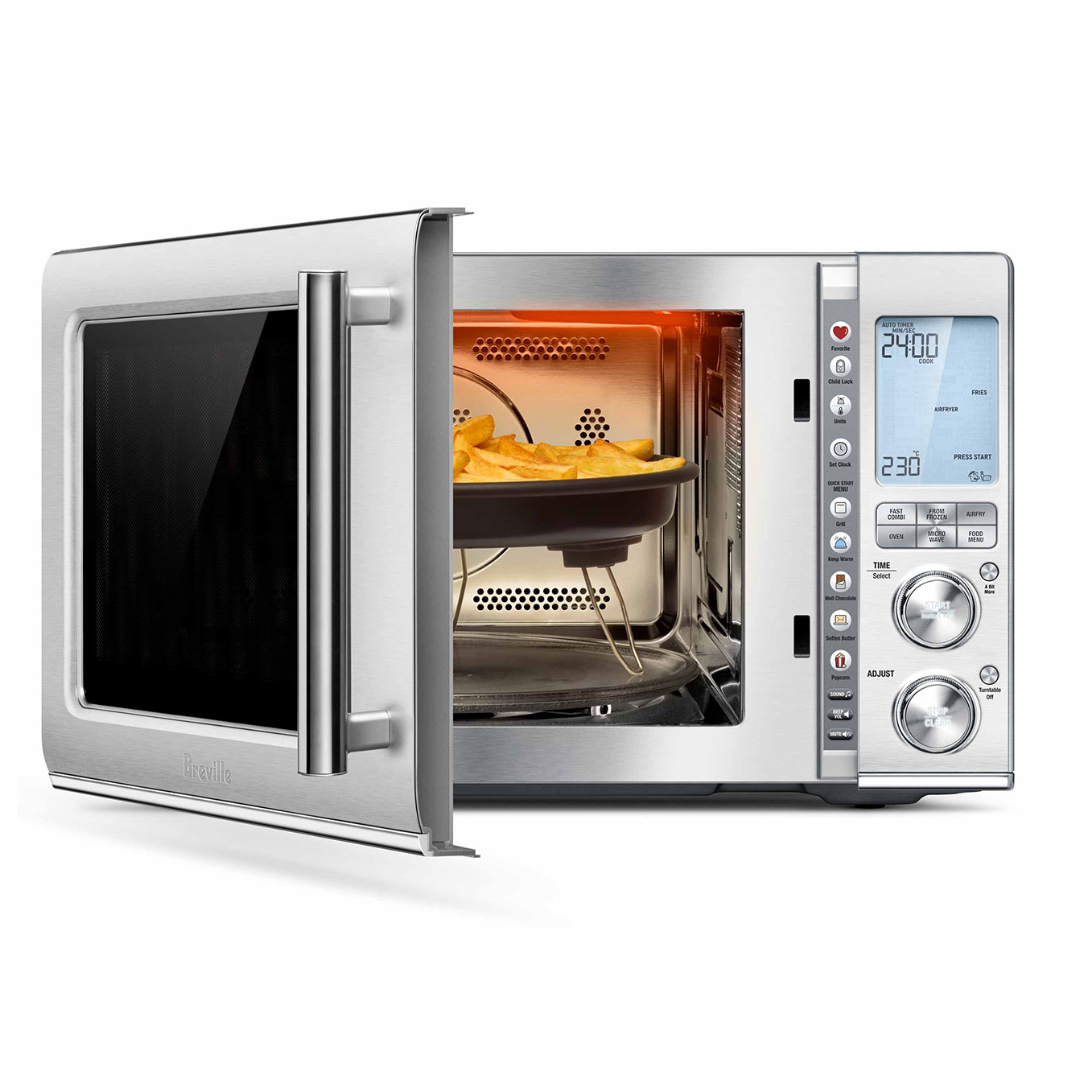 Breville the Combi Wave 3 in 1 32L Convection Oven White - BMO870BSS image_2