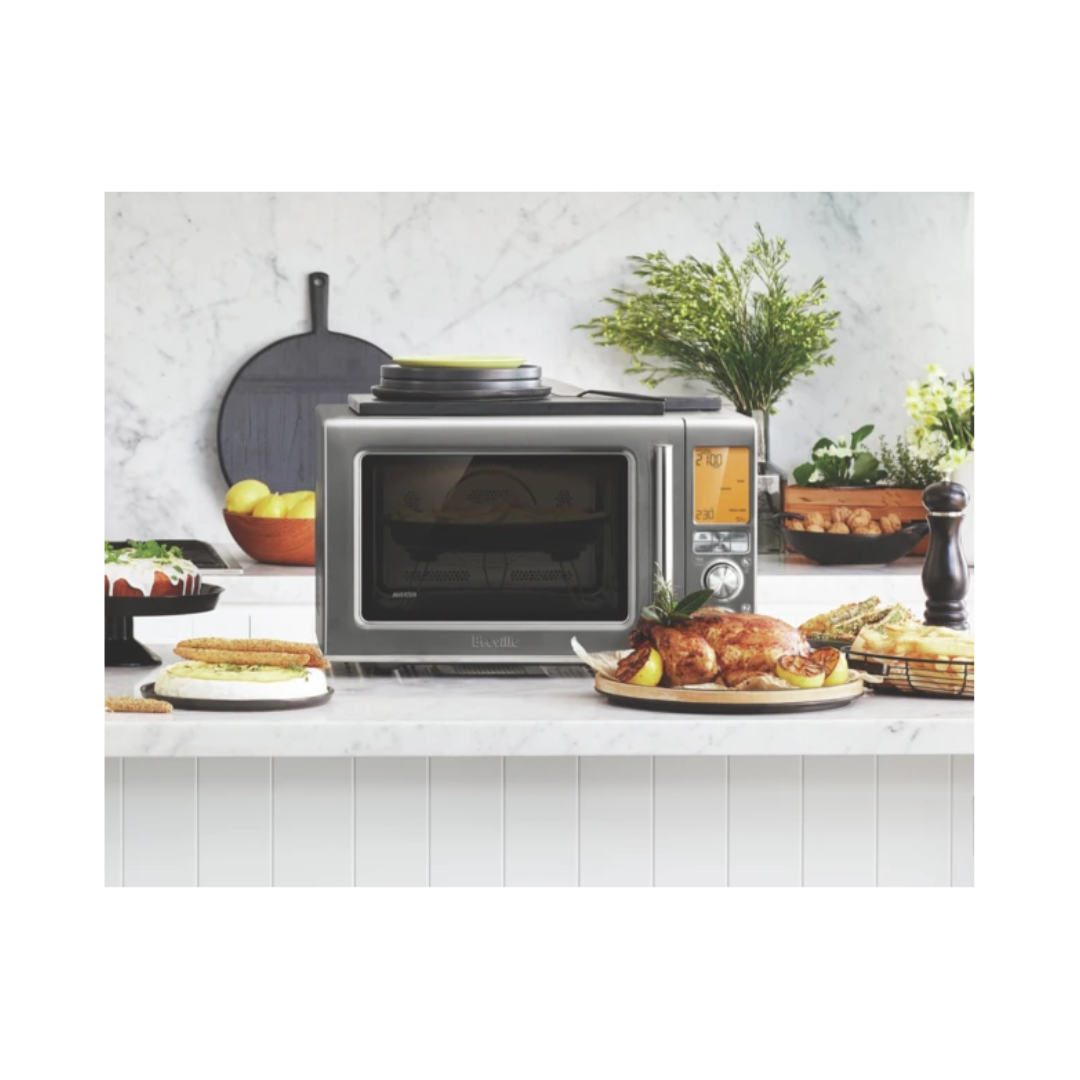 Breville the Combi Wave 3 in 1 32L Convection Oven Black - BMO870BST image_3