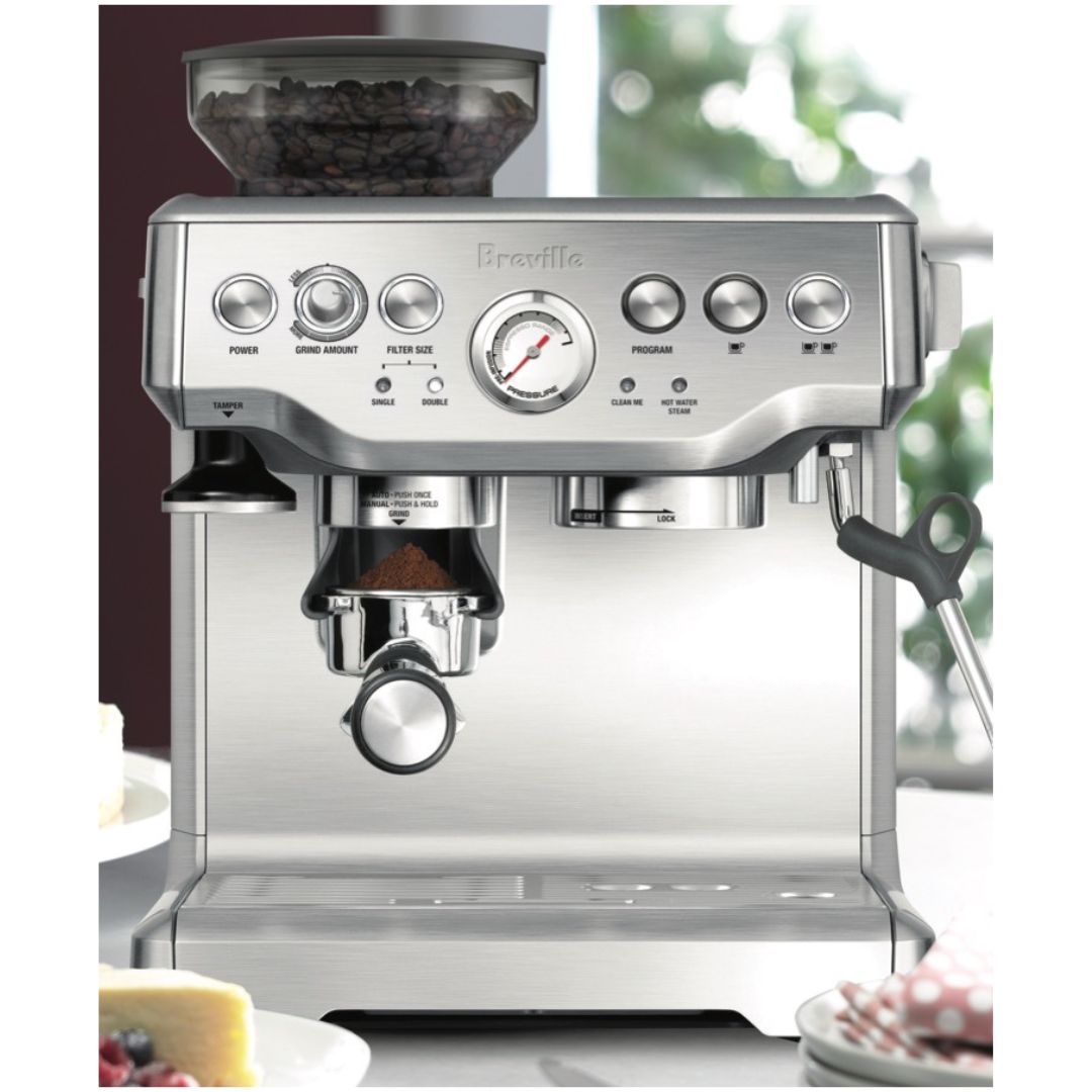 Breville The Barista Express Espresso Machine Stainless Steel