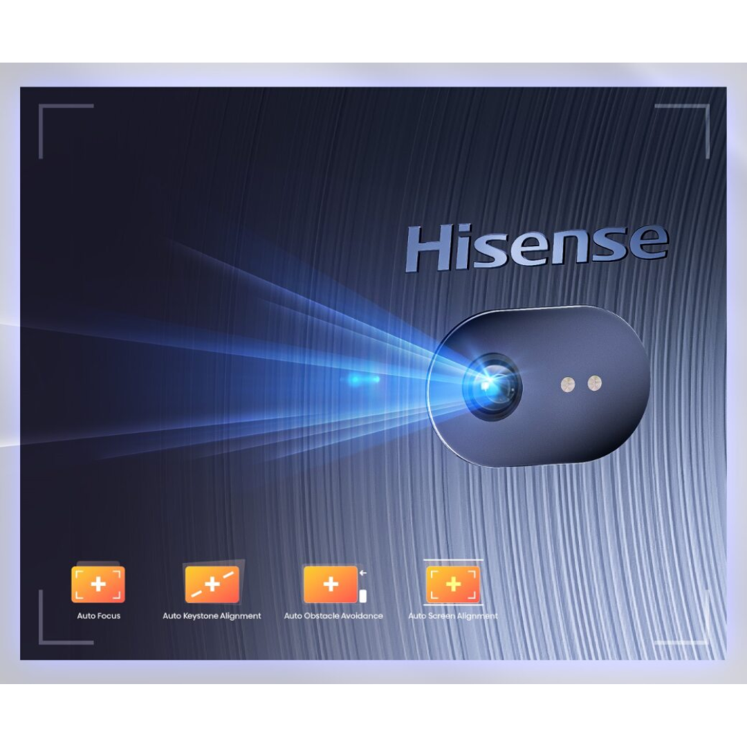 Hisense 4K TriChroma Mini Laser Projector 2024