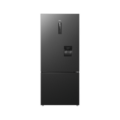 TCL 412L Bottom Mount Fridge Matte Black