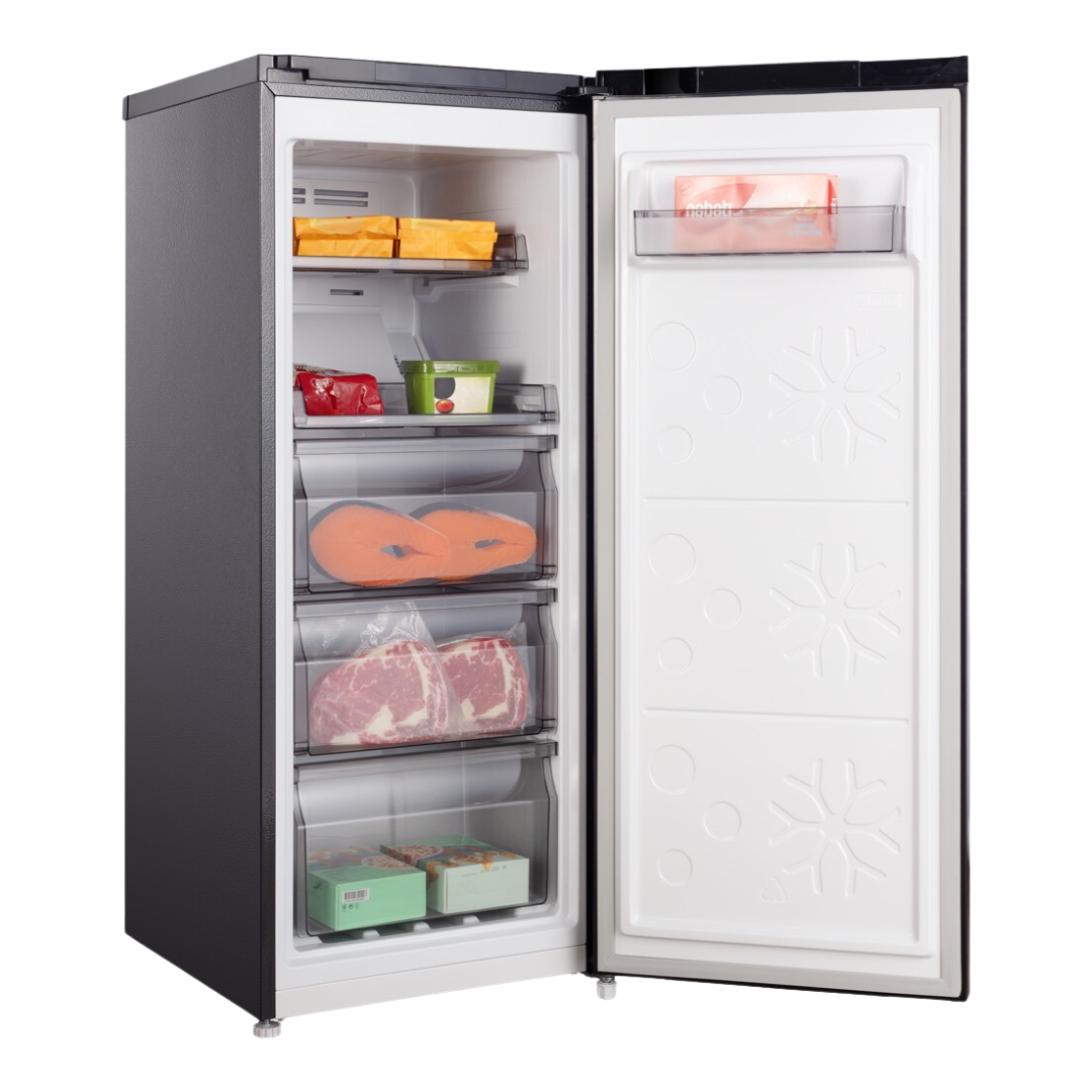 ChiQ 122L Hybrid Fridge Freezer