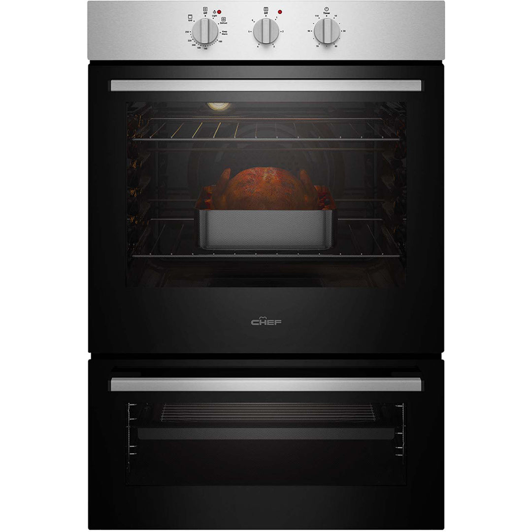 Chef 80L Multifunction Oven with Separate Grill - CVE662SB image_1