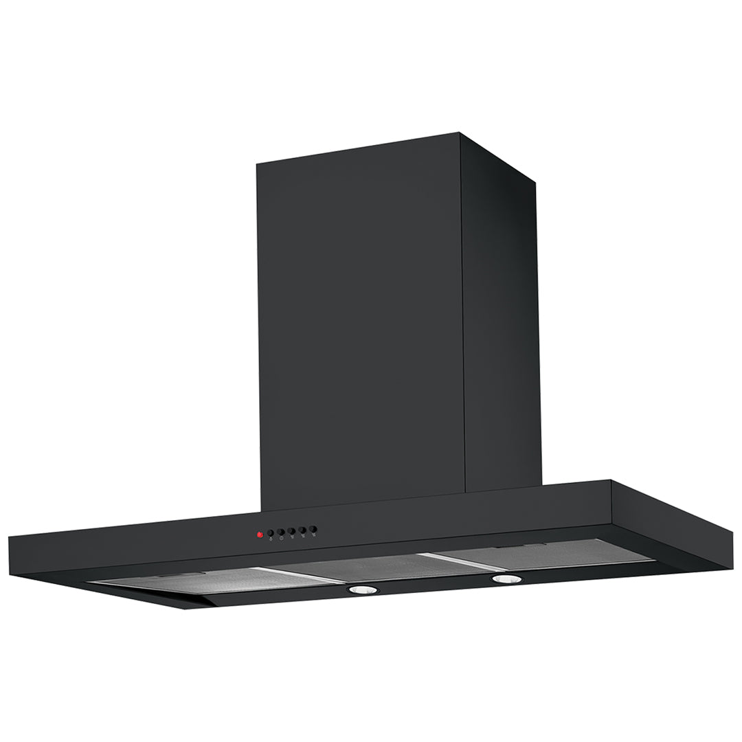 Chef 90cm Black Canopy Rangehood - CRC914DB image_1