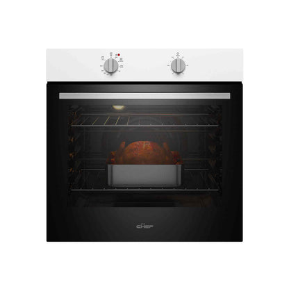 Chef 60cm Fan Forced Oven in White - CVE612WB image_3