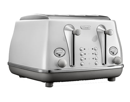 Delonghi Icona Capitals 4 Slice Toaster Sydney White - CTOC4003W image_2