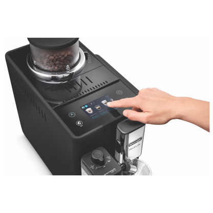 Delonghi Rivelia Fully Automatic Coffee Machine Onyx Black