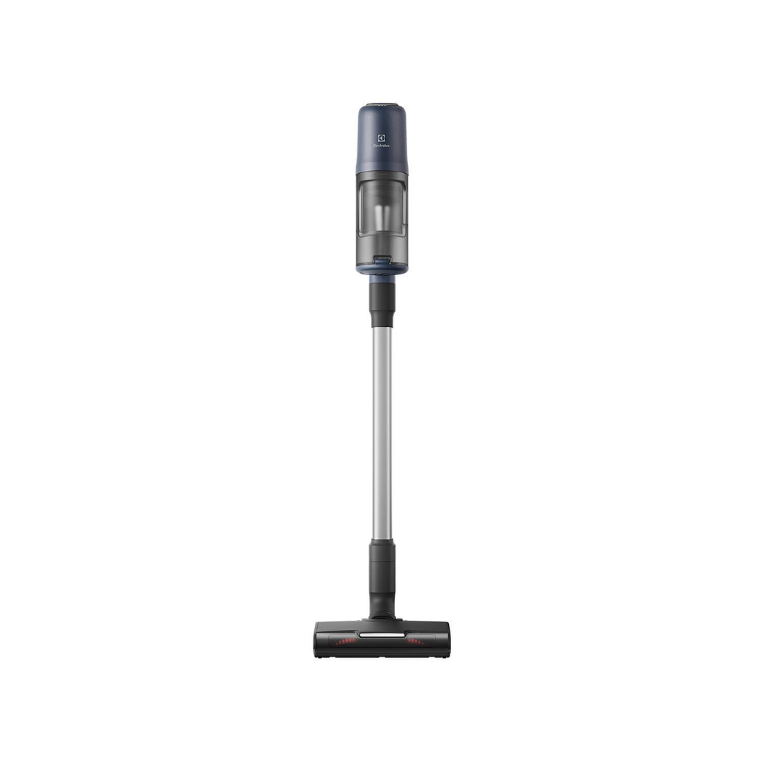 Front view of the Electrolux 600 series cordless stick vacuum, with sleek design, lightweight frame. 