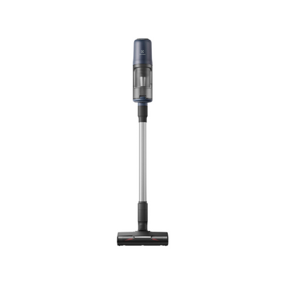 Front view of the Electrolux 600 series cordless stick vacuum, with sleek design, lightweight frame. 