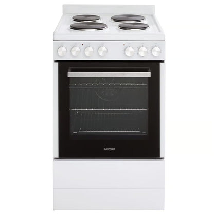 Euromaid 54cm 5 Function Freestanding Electric Stove in White - EFS54FCSEW image_6