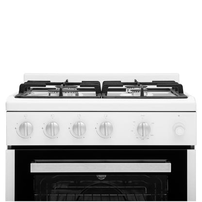 Euromaid 54cm Freestanding Gas Oven With Gas Cooktop - EFS54FCSGW image_4
